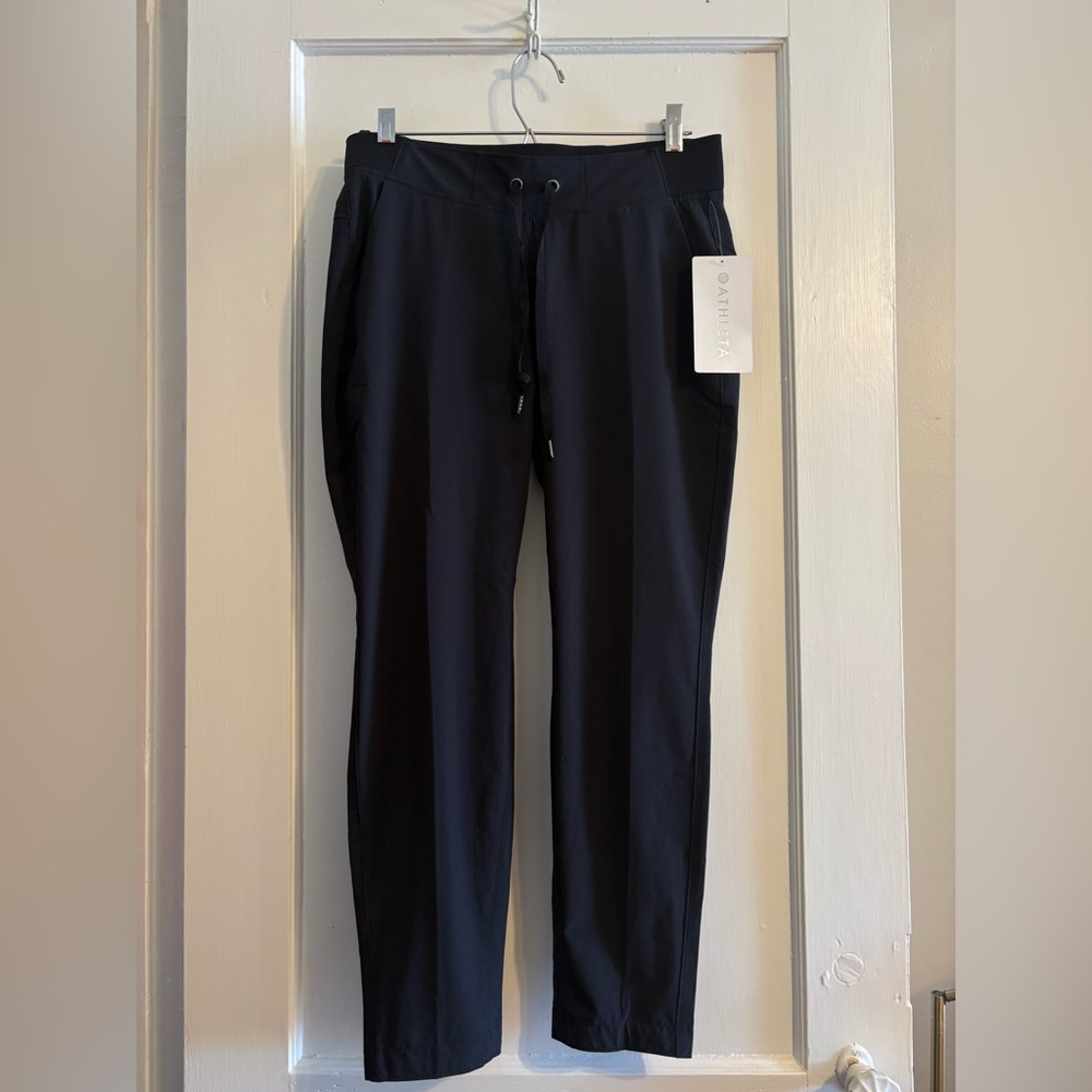 NWT Athleta Black Midtown Ankle Pant